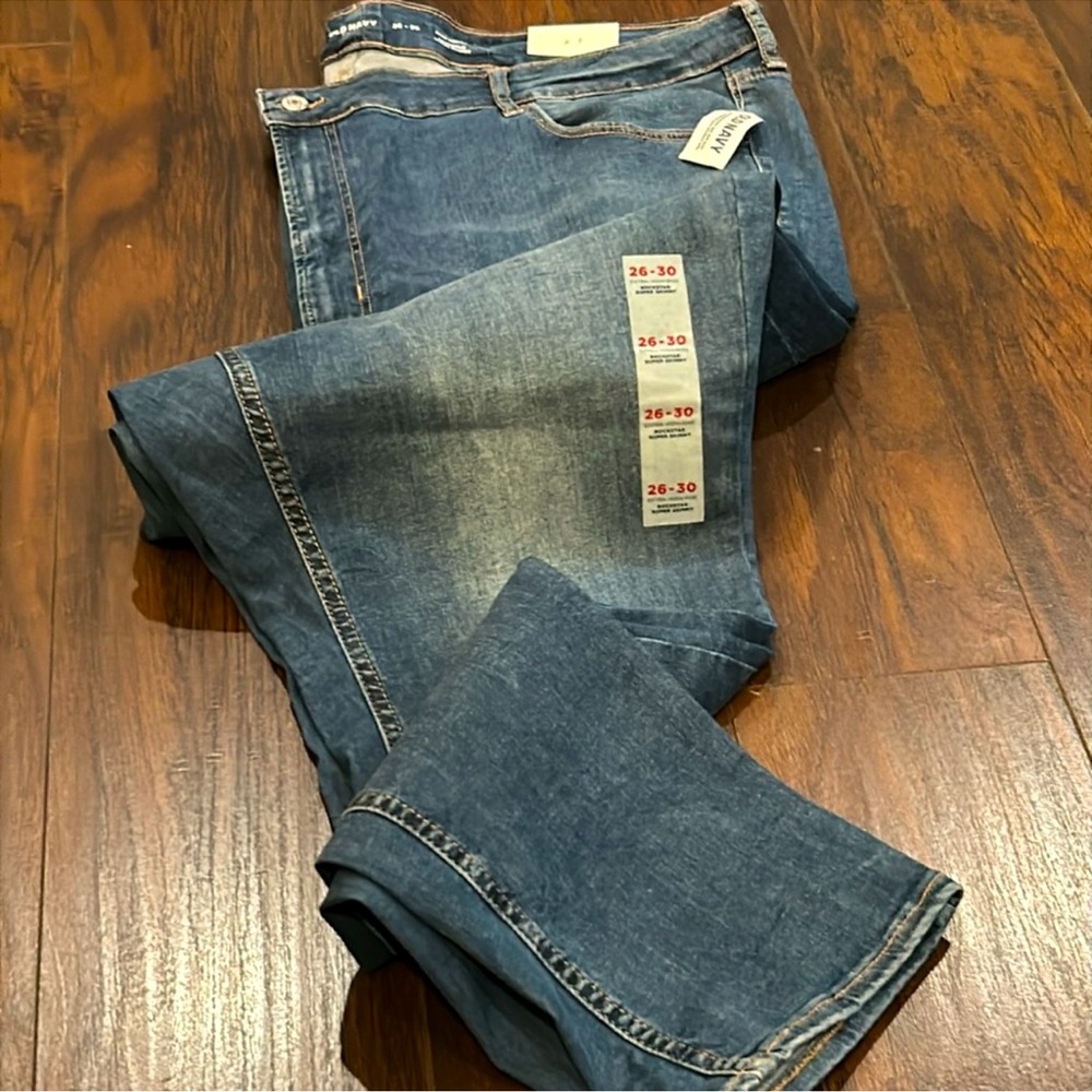 NWT Womens Old Navy Plus Rockstar Extra High Rise Skinny Jeans - Picture 11 of 14